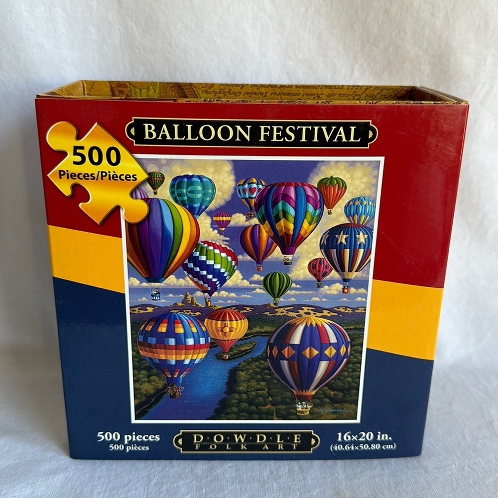 Dowdle 500-piece Balloon Festival jigsaw puzzle